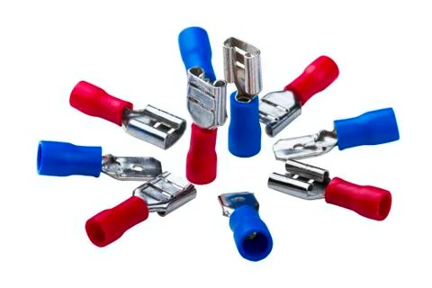 Set of plugs Stock Photos