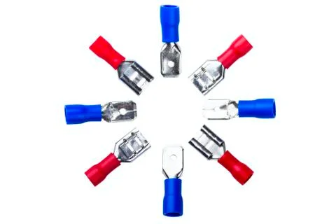 Set of plugs Stock Photos