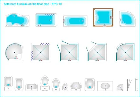 Set plumbing vector Stock Illustration