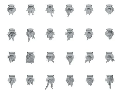 Set with polygonal models of people sitting in chairs in different positions Illustrazione stock