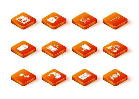 Set Problem pollution of the ocean, Environment protection whale dead, Paper Stock Illustration