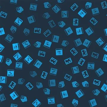 Set Processor, Keyboard, Page with 404 error and Loading data window on sea.. Stock Illustration