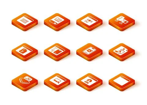 Set Processor with microcircuits CPU, Browser files, Software, Create account イラスト素材