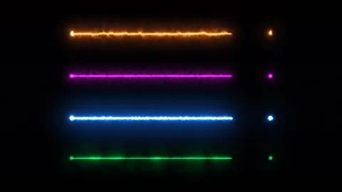 Set of progress bars. 4 options Video stock 247332274