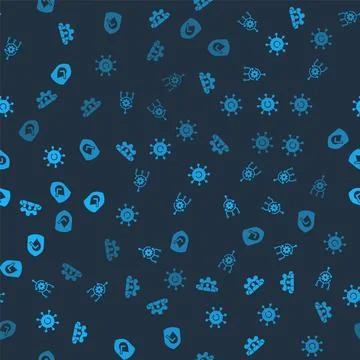 Set Project team base, Algorithm, Copywriting network and Waterproof on seaml 스톡 일러스트