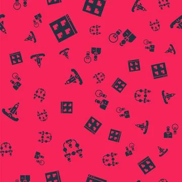 Set Project team base, Browser files, Rocket and Human with lamp bulb on Stockillustratie