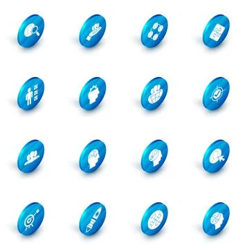 Set Project team base, Piece of puzzle, User man in business suit, Users group Ilustração Stock