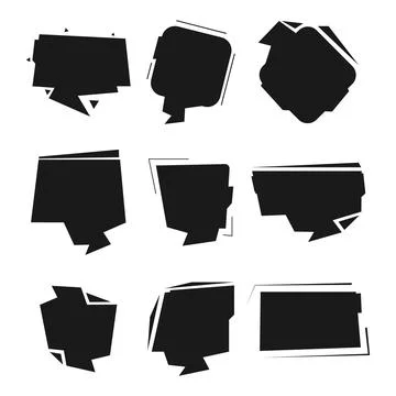 Set of promo labels, vector illustration Stock Illustration