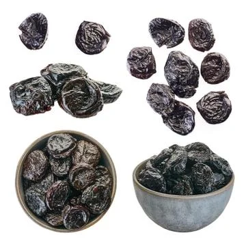 Set of prunes Foto stock