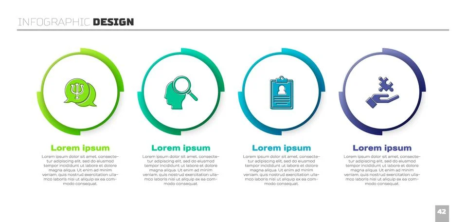 Set Psychology, Psi, Finding a problem, Medical clipboard and Solution to the Stock Illustration