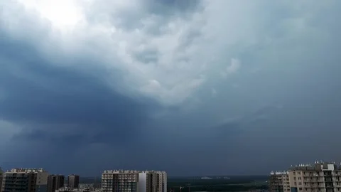 Set of real lightning bolts. Pack of lightning strikes. Stock Footage 133829468