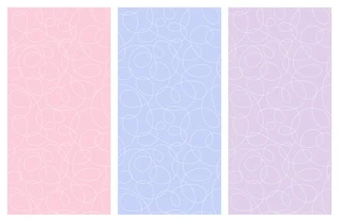 Set of rectangular seamless patterns.  스톡 일러스트