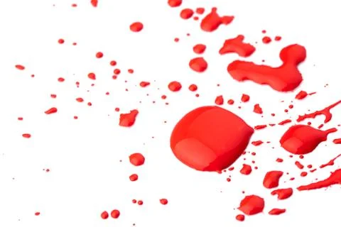 Set of a red droops Foto stock