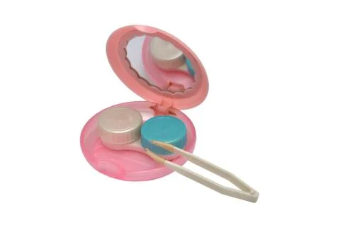 Set to remove the lenses Stock Photos