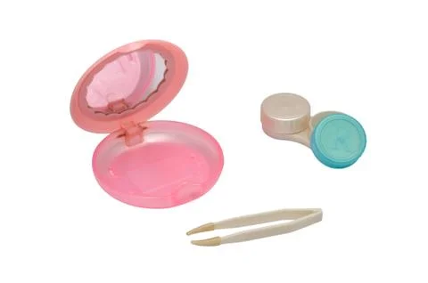 Set to remove the lenses Stock Photos