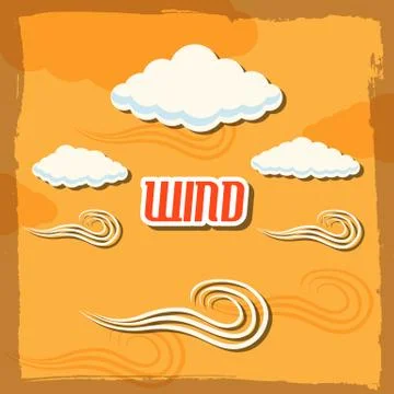 Set retro glasses background concept.  illustration Stock Illustration