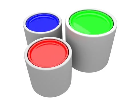 Set of rgb colors Stock-Illustration