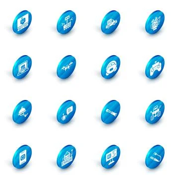 Set Robot, Autonomous smart car, burned out, Creating robot, Waiter, Drone 스톡 일러스트