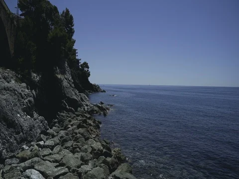 Set of Rocks into the Sea Video stock 78075883
