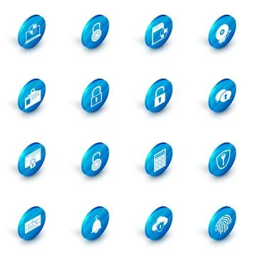 Set Safe combination lock wheel, SD card and shield, Ringing alarm bell 库存插图