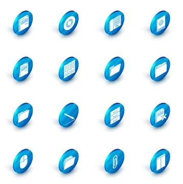 Set Scotch, Telephone, User manual, File document, Document folder, Office .. Illustrazione stock