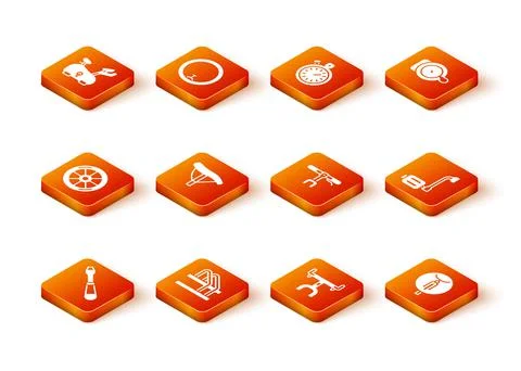 Set Screwdriver, Bicycle parking, wheel, seat, handlebar, and pedal icon. Vector イラスト素材