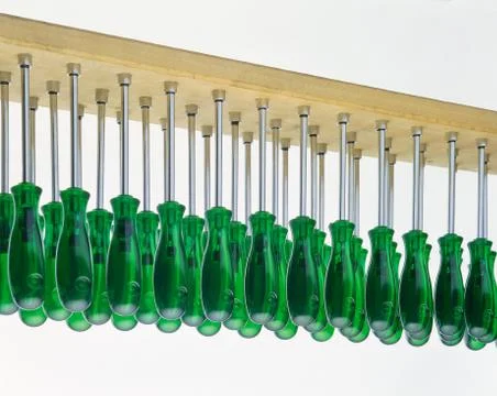 A set of screwdrivers Stock Photos