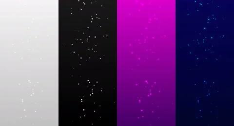 Set of seamless looped animated background with little flying particles. 스톡 동영상 119229840