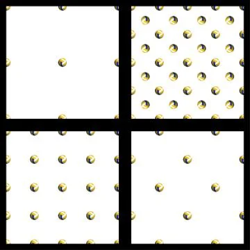 Set. seamless pattern volleyball ball Stock Illustration