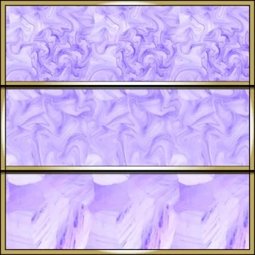Set of seamless patterns Illustrazione stock