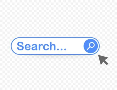 Set Search bar vector element design, set of search boxes ui template isolate Stock-Illustration