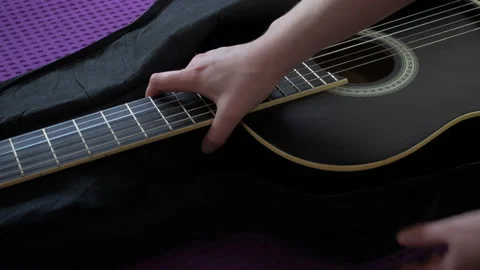 Set of sequential footage. Macro shooting opening of a case zipper, opening a ca Stock Footage 105624742