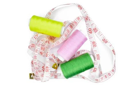 Set of sewing accessories Stock Photos