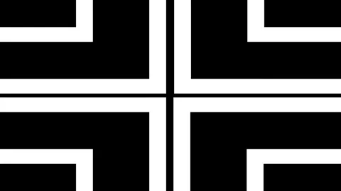 Set Shape transition black and white openers 4K Видео 257656186