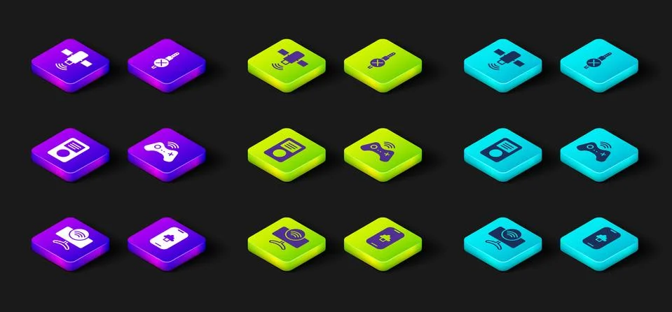 Set Smart Tv system, Cloud technology data, Music player, Wireless gamepad, No イラスト素材