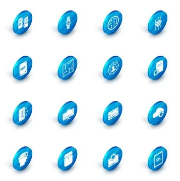 Set Smartwatch, Processor, SSD card, Smartphone, mobile phone, File document and Stock Illustration