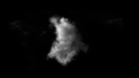 Set smoke video for text insertion, 3D particles spherical smoke Video stock 84060800