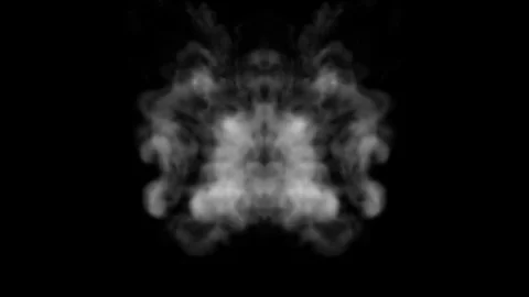 Set smoke video for text insertion, 3D particles spherical smoke 8 Stock Footage 84061799