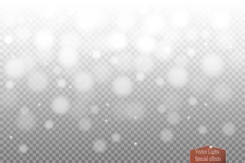 Set of snow icicles isolated on transparent background. Vector illustration 库存插图