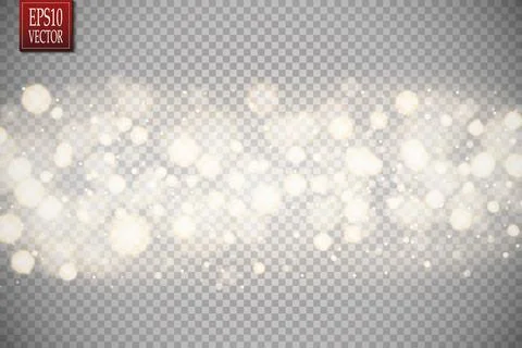 Set of snow icicles isolated on transparent background. Vector illustration Stock-Illustration