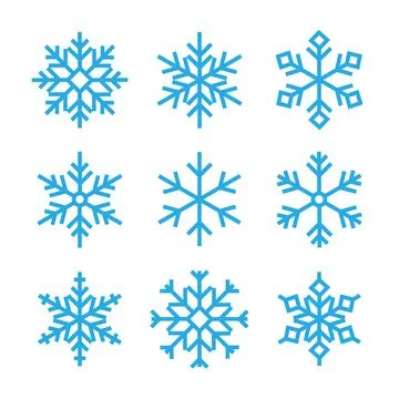 SET-OF-SNOWS イラスト素材