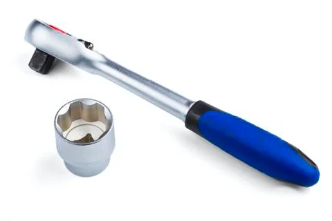 Set of socket wrenches Stock Photos