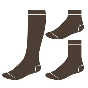 Set of socks Stock Illustration