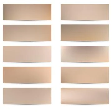 Set of soft background for decoration. Stock Illustration