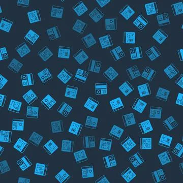 Set Software, , Debugging and Browser setting on seamless pattern. Vector イラスト素材