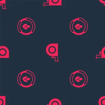 Set Soil analysis and Roulette construction on seamless pattern. Vector Stock Illustration