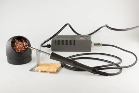 Set for soldering Stock Photos