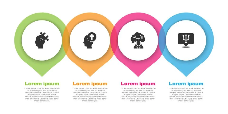 Set Solution to the problem, Man graves funeral sorrow, Addiction drug and 스톡 일러스트