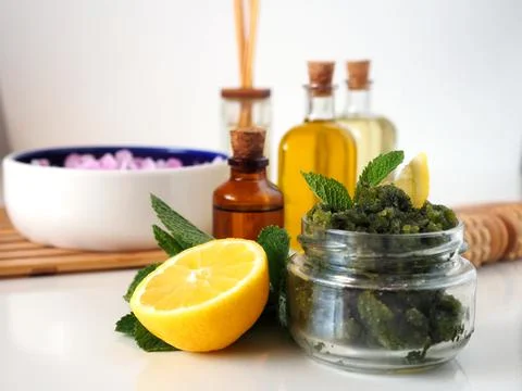 Set for SPA procedures Foto stock