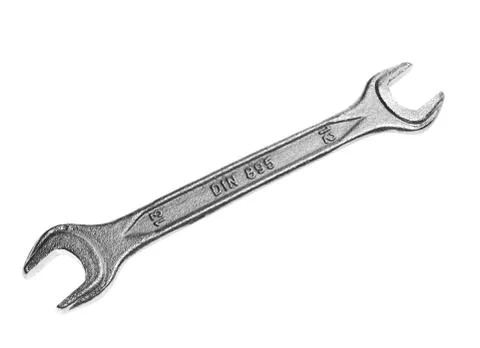 Set of spanners Stock Photos